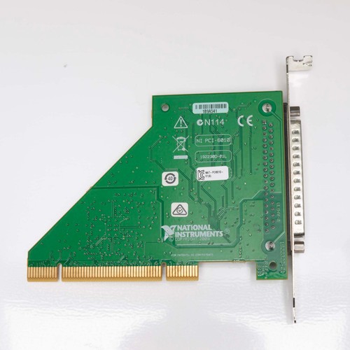 National Instruments NI PCI-6010 16 AI (16 bit, 200 kS/s), 2 AO, 6 DI, 4 DO, PCI - Foto 3 di 3