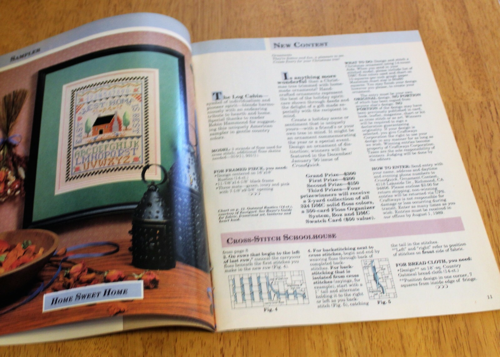 Craftways CROSS QUICK MAGAZINE April/May 1989 & 1990 KEEPSAKE