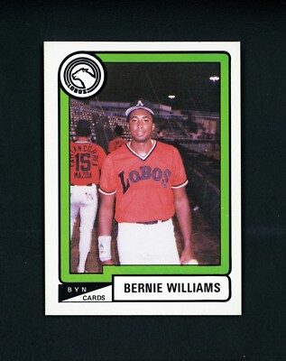 Bernie Williams 1989 Byn Puerto Rican League #A-45 MINT