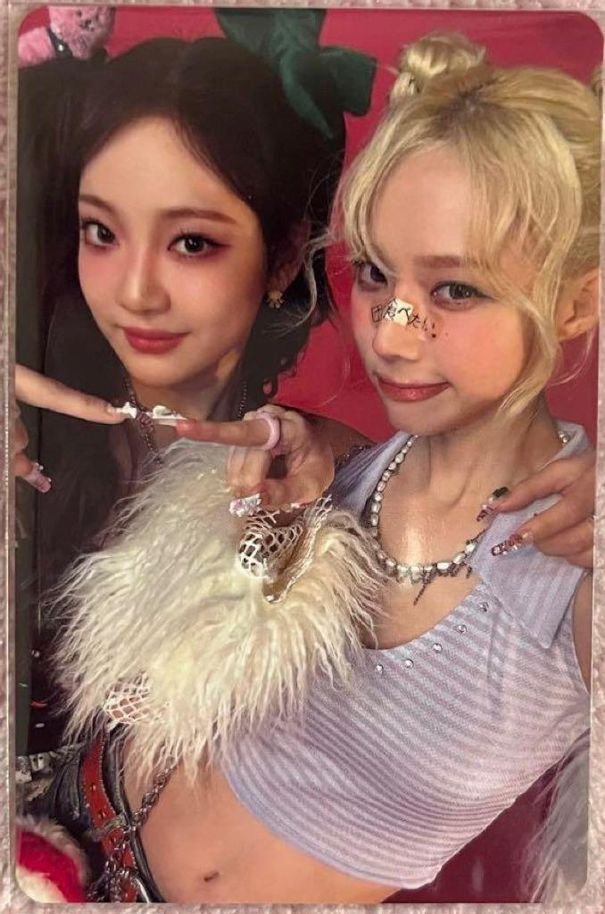 タレントカード aespa HOTMESS NINGNING&WINTER aespa Hot Mess official Photo card Japan Single KARINA