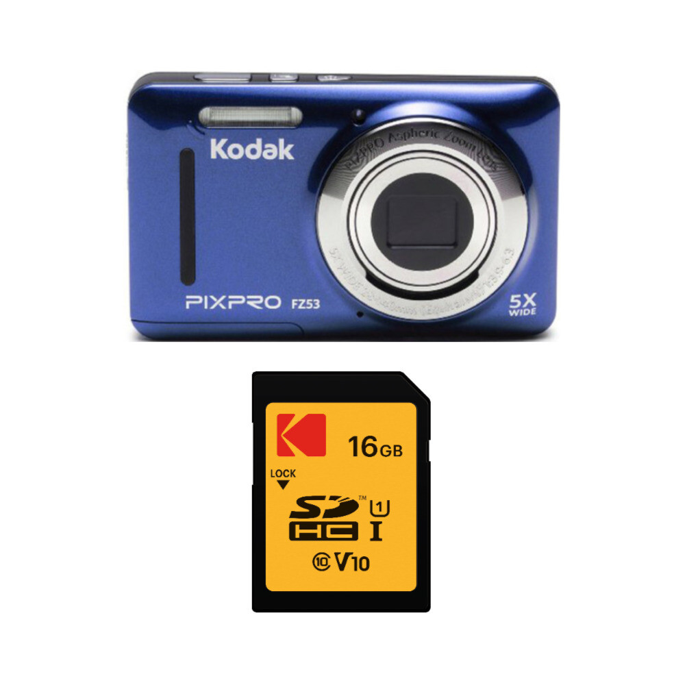 #3105 Kodak PIXPRO FZ53 良好 Amazon.com : Kodak PIXPRO Friendly Zoom FZ53-RD 16MP Digital