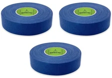 RENFREW PRO (3) Roll Pack Cloth Hockey Stick Tape - 24MM x 25M (ROYAL BLUE)
