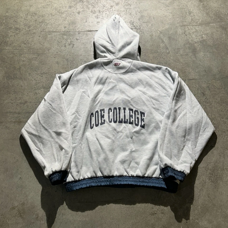 Vintage COE College Quebra-Vento Reversível/Jaqueta Masculina Tamanho XL MV Sport - Imagem 2 de 4
