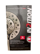 Delta 58480-SS-PR-PK In2ition 1.75 GPM Multi Function Shower Head - Stainless
