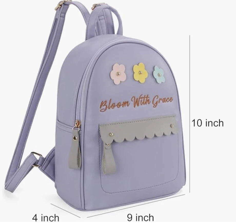 Мини-рюкзак Montana Wear Bloom With Grace цветы пасхальная весенняя сумочка для девочек - Изображение 4 из 4