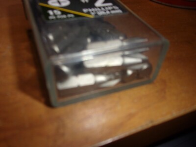 (15) 1'' #2 Phillips Rock River  Fastpack Insert Bits