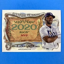 Randy Arozarena 2022 Topps Allen & Ginter's Banner Season #39 Tampa Bay Rays