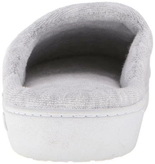 Zapatillas con zueco de felpa clásicas Isotoner para mujer sin cordones, tallas surtidas, colores Foto 3 de 4