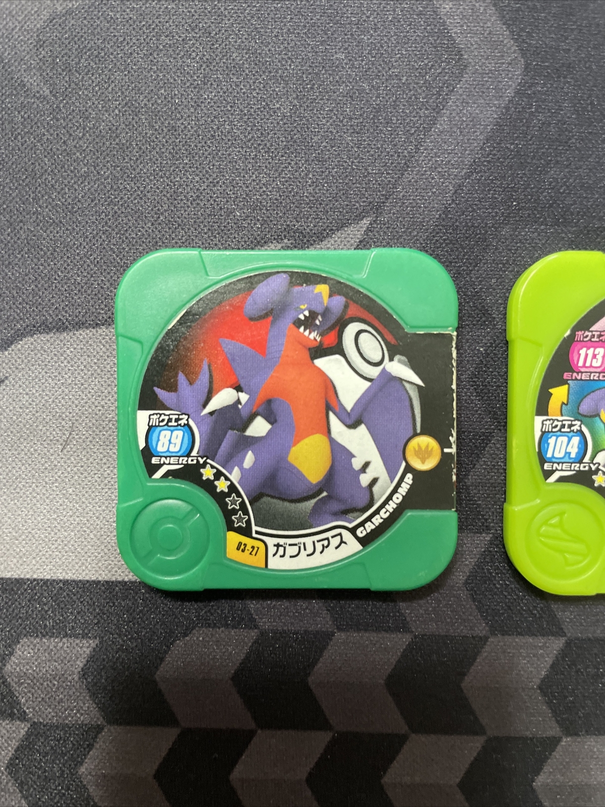 Mega/Garchomp official Tretta Japanese Arcade Token Coin Pokemon | eBay