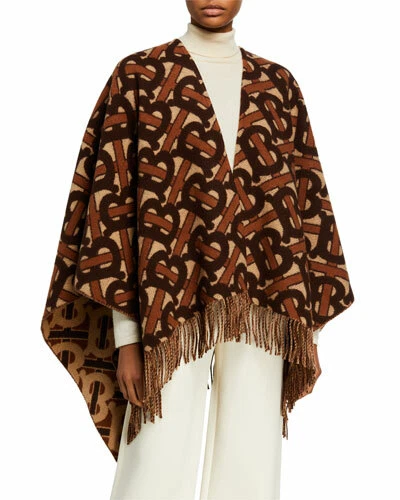 burberry cape shawl