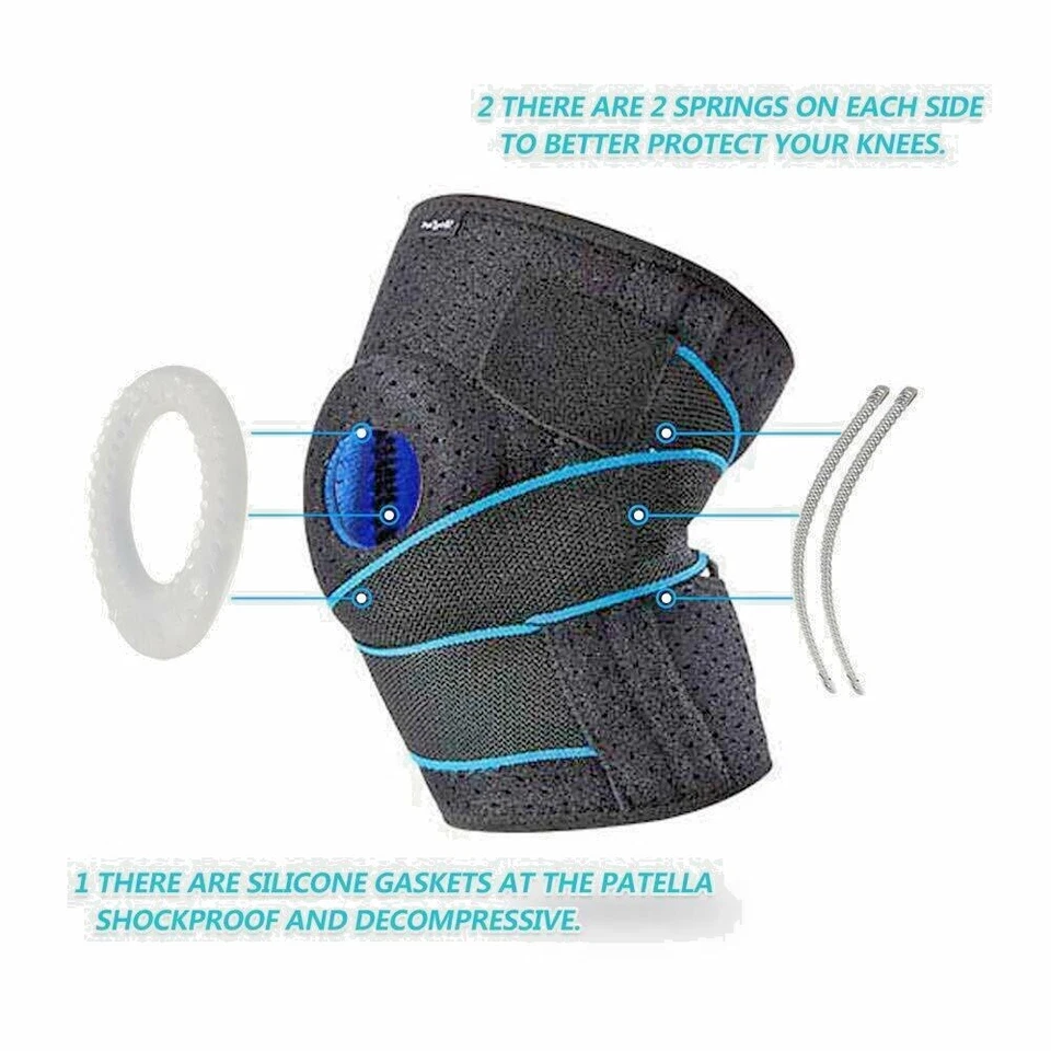 Doufurt Knee Brace, Relief Knee Pain, Swelling, Bursitis, Joint Pain, Adjustable - Image 3 of 4