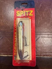 Pre-Pradco Bandit Spitz Topwater - New in Red Package - Chrome Black Back - 1S07