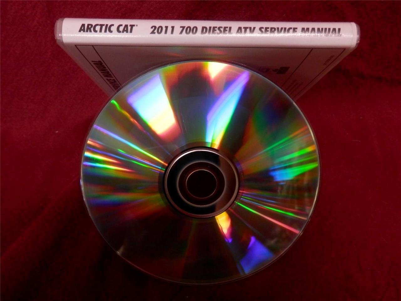 Buy OEM Arctic Cat 2011 700 Diesel SD ATV Service Manual CD 2258-930 NOS  online | eBay