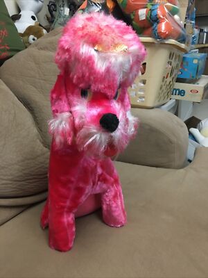 50s-60s pink cadillac dog plush 20” | eBay