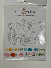 Altenew Layered Floral Elements Dies- OOP and Rare
