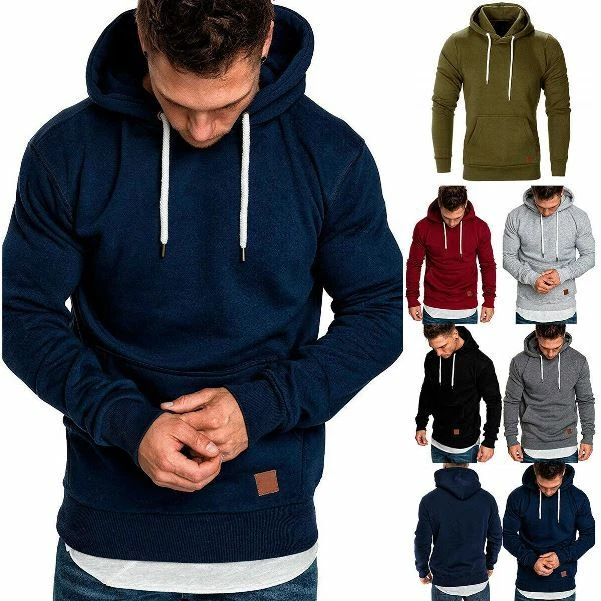 Sudaderas para Hombre Su ter con capucha de invierno Chaqueta abrigo c lido Moda
