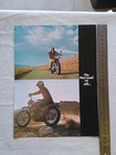 1971 Honda Motorcycle Lineup Range Brochure Advertisement from a Magazine
