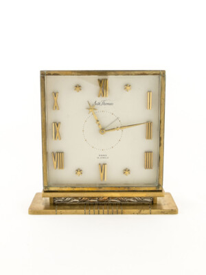 Seth Thomas Stiluhr mit 8 Tagewerk mit Wecker