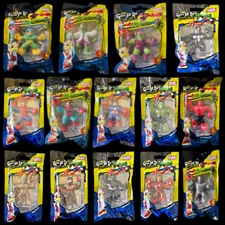 Marvel Heroes Goo Jit Zu Minis 2.5" SpiderMan Captain America Red Hulk Lizard