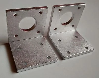 PRECISIONMAKER NEMA17 42mm Stepper Motor Bracket - Aluminium Construction - 3D Printer & CNC