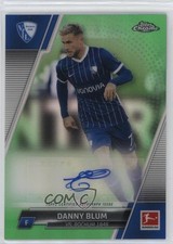 Danny Blum Chrome Bundesliga 2021 Green Refractor /99 Auto