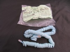 Spring Cord Mountain States Telephone and Telegraph Phone Cord Long Baby Blue