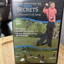 Roger Fredericks Reveals Secrets To A Powerful Golf Swing DVD