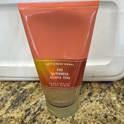 Bath & Body Works FIJI SUNSHINE GUAVA-TINI Sand & Sea Salt Body Scrub 6.6 oz