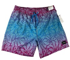 Hurley Swim Trunk Mens M / MEDIUM SWIM SHORTS Cannon Ball Volley 17  NEW