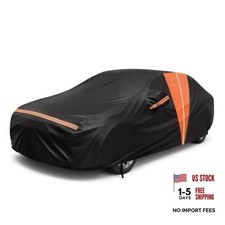10-Layer Car Cover Waterproof All Weather Soft A5-Fit Sedan Length 186" To 193"