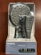 Moen Verso 220C2 Shower Head & Detachable Handshower Combo Chrome New B24