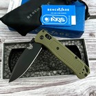 Benchmade 535-BK Knives Limited Bugou Customized Green Grivory Handles — photo 1
