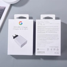 30W Google Charger Fast Wall Charger Type-C to C Compatible Google Pixel 6/7/8/9