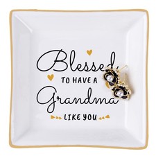Piudee Grandma Birthday Gifts from Granddaughter Grandson, Gift for Grandma J...