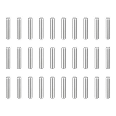 50 Stück Dübel M2 (2mm) x 10mm Edelstahl Regalstifte für Haltestangen