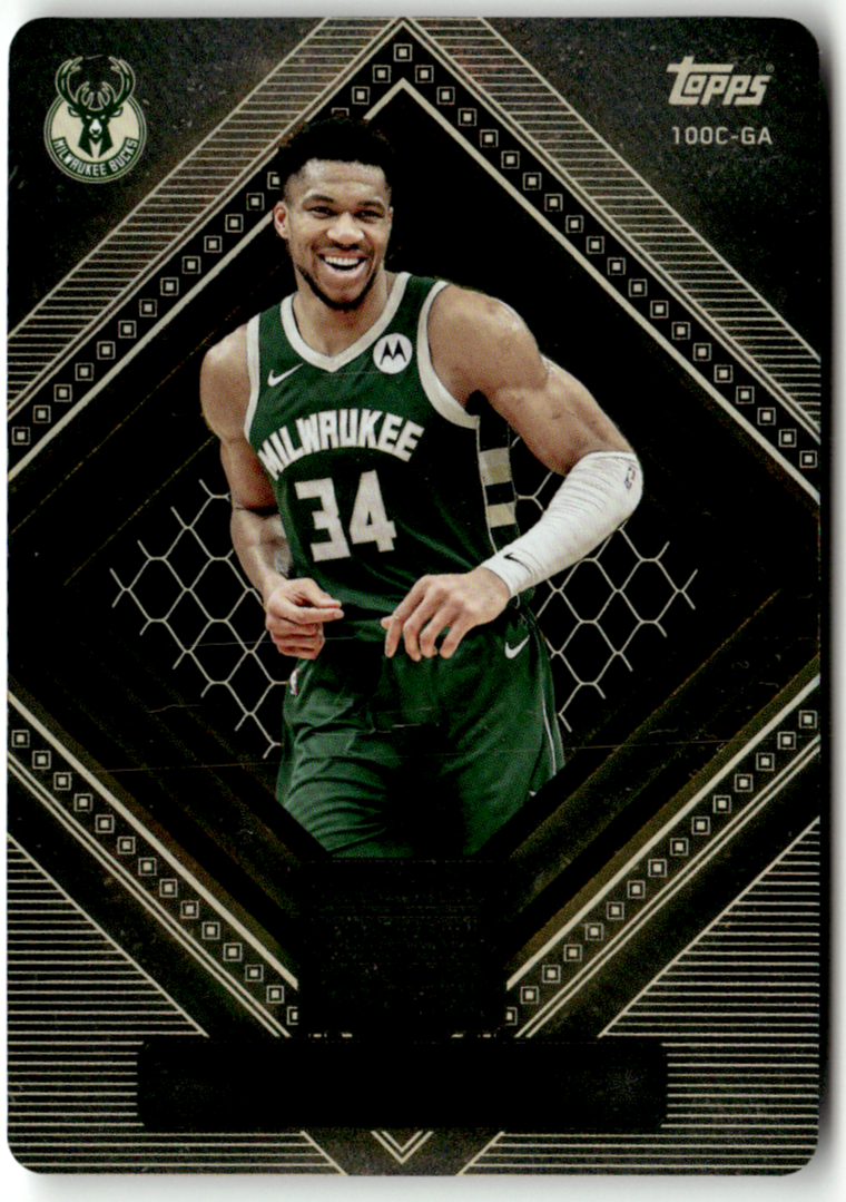 2025-26 Topps Match Attax NBA No. 100C-GA Giannis Antetokounmpo