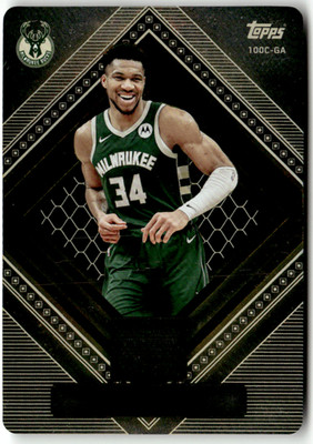 2025-26 Topps Match Attax NBA No. 100C-GA Giannis Antetokounmpo
