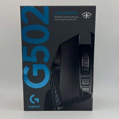 New Logitech G502 Lightspeed Black MR0076 Wireless Gaming Mouse For PC