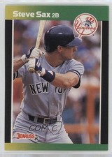1989 Donruss Baseball's Best Box Set Steve Sax #20 05up