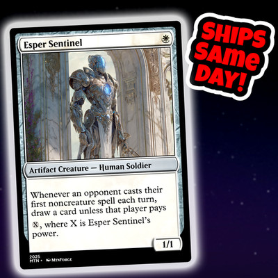 Esper Sentinel - Custom Art Magic: The Gathering Playtest Card - Commander