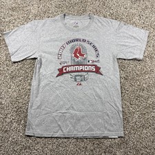 Majestic Boston Red Sox T-Shirt Tee Men  s Size M 2007 World Series Champions
