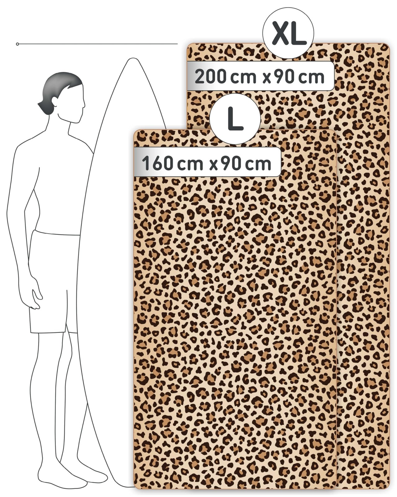 Serviette de plage microfibre grande fine drap de bain compact
