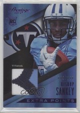 2014 Prestige Extra Points Purple Prime /100 Bishop Sankey #BS Jumbo Patch 0p4b