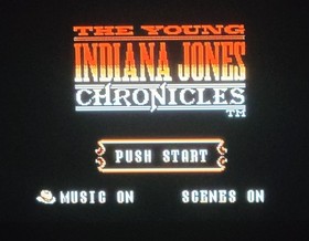 The Young Indiana Jones Chronicles for the Nintendo NES (GUARANTEED TO WORK)
