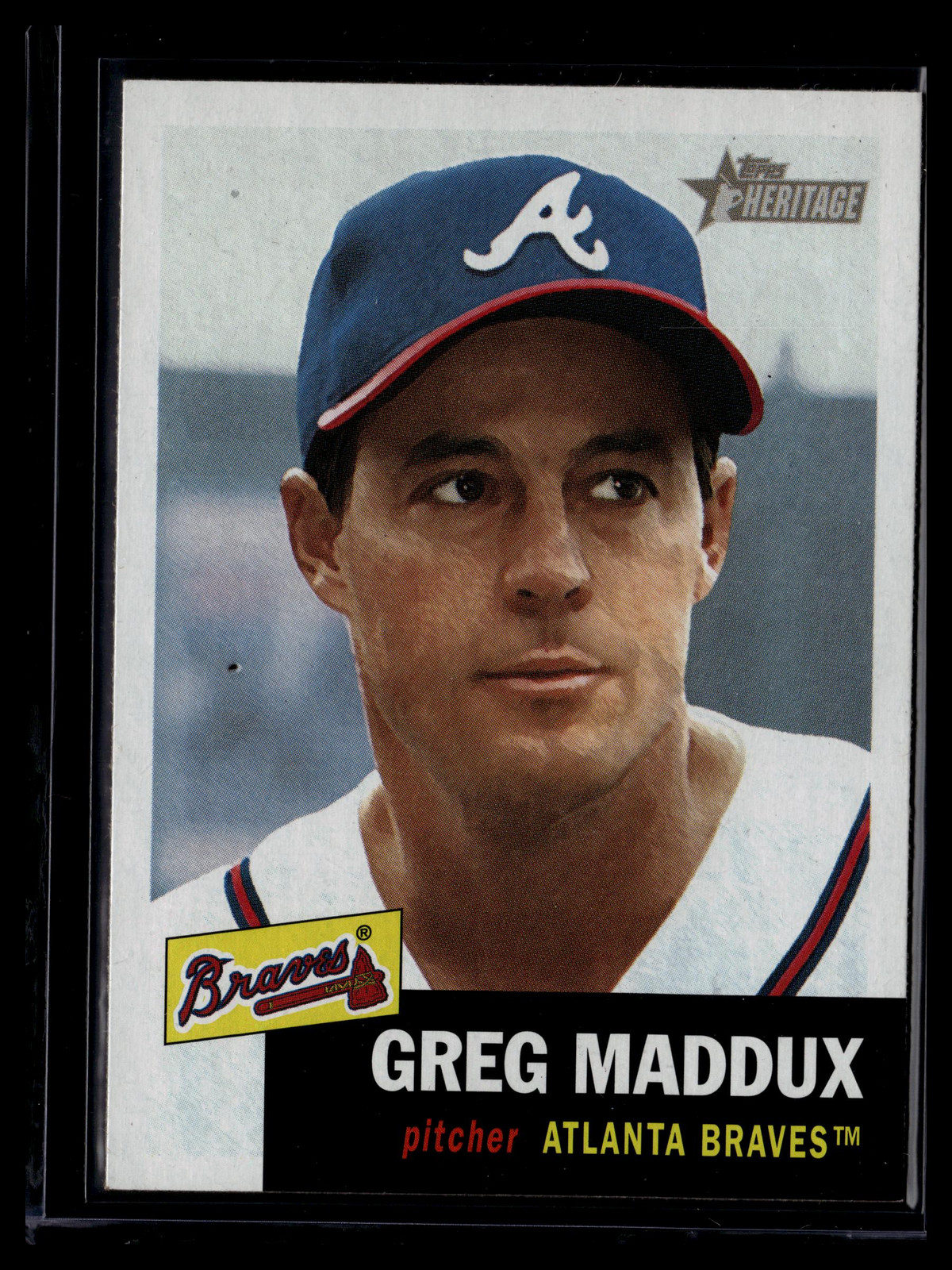 2002 Topps Heritage #147 Greg Maddux HOF Braves