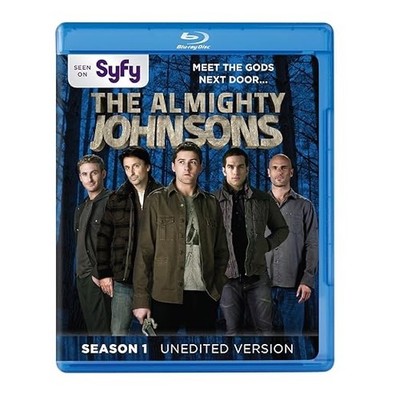 The Almighty Johnsons Blu-ray 2011 Season 1 Unedited Commentary SEALED
