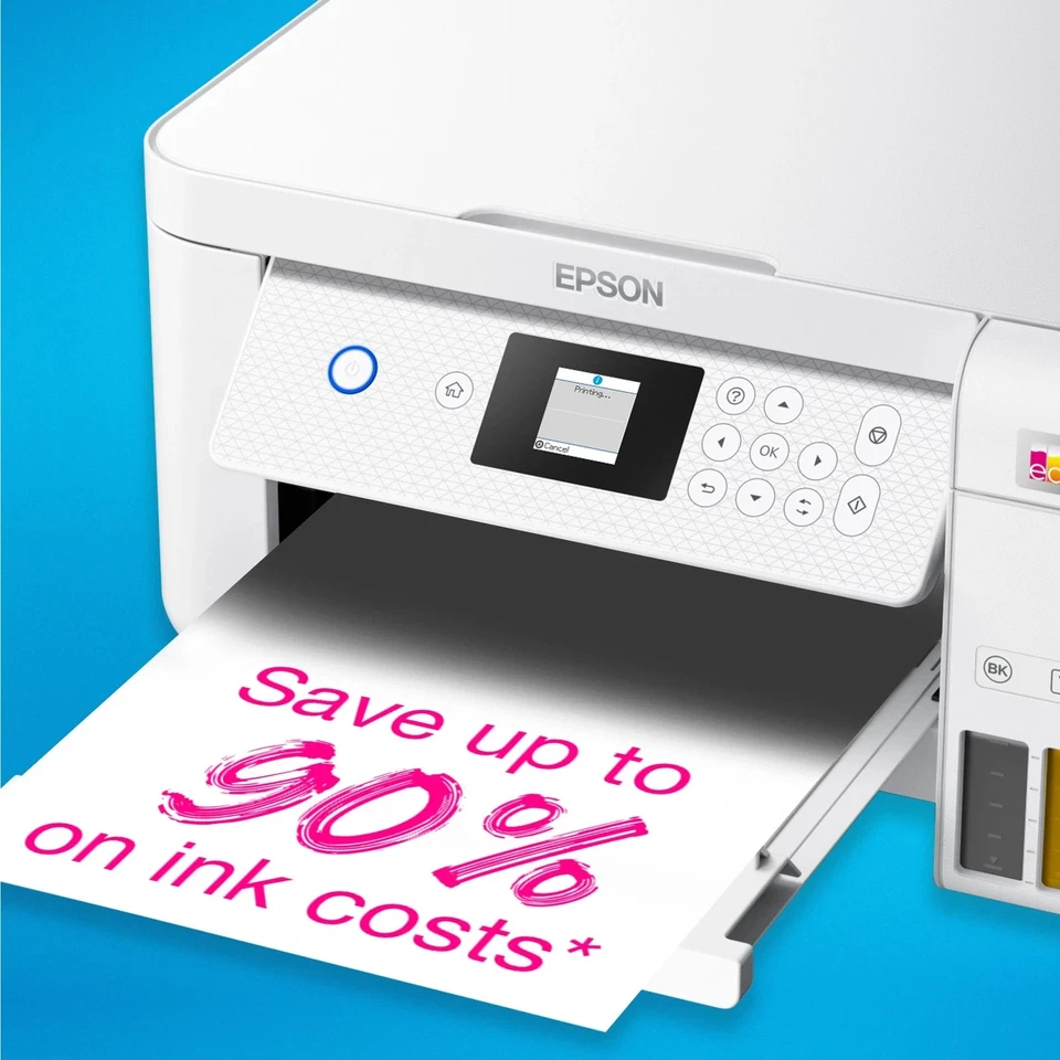 Epson EcoTank ET-2856 All-in-One A4 Colour Printer - Image 3 of 4