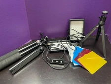 Neewer Streaming 2 Pack Dimmable Photo/Video LED Light ZC-10S Bundle Tripod