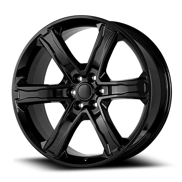 4 New Stealth Edition F150 Wheels Gloss Black 22X9.5 6X135 22" OE Concept FD06 Foto 3 de 3