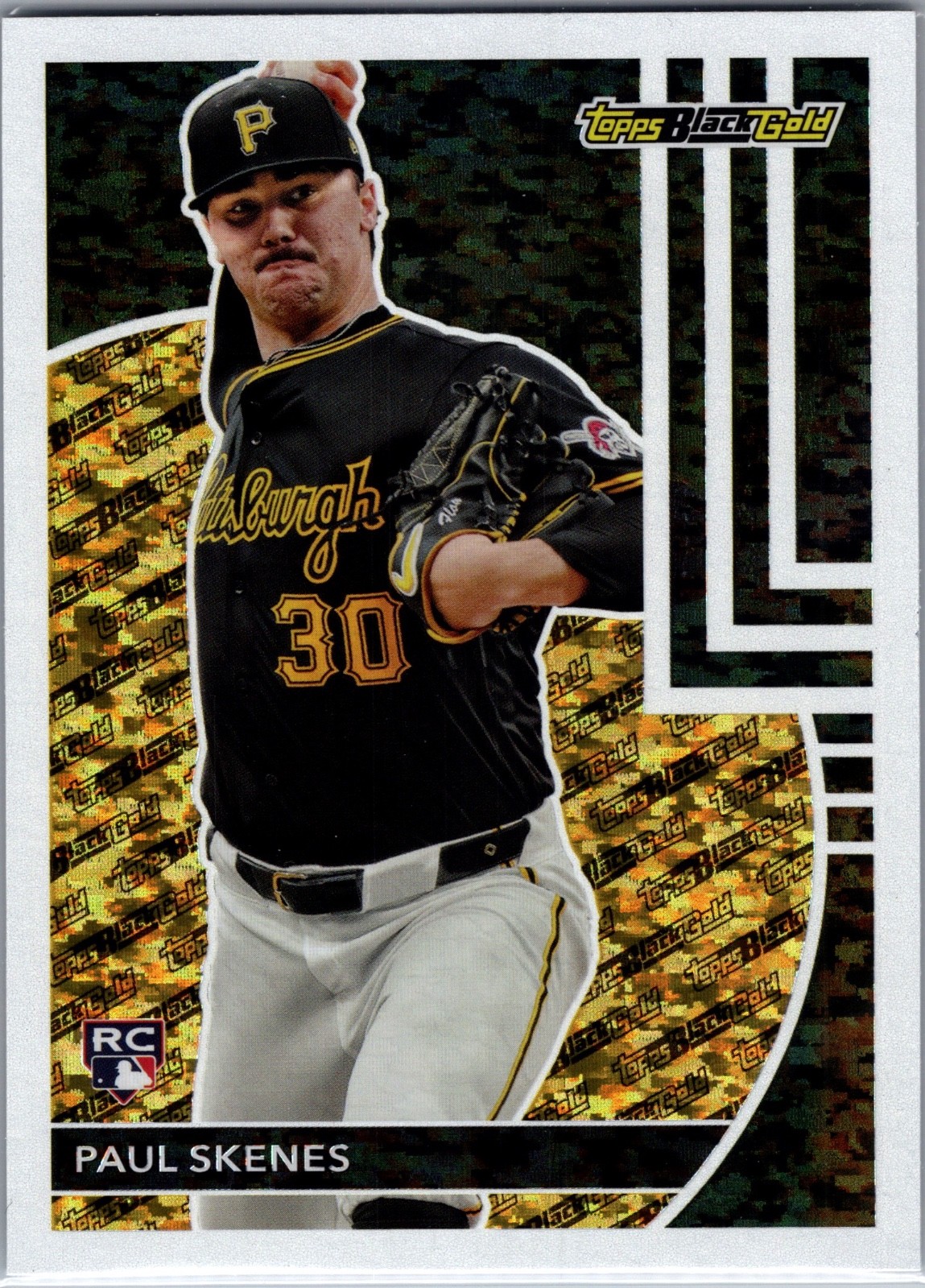 2024 Topps Update Series - Topps Black Gold Paul Skenes #BG-17 (RC)
